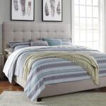 Padded Bed - [Queen $349] [King $399]
Ashley B130-58 Beige