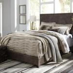Padded Bed - [Queen $299] [King $349]
Ashley B130-28 Brown
