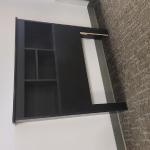 Twin Bookcase Headboard - $149-
Modern 1100HB Black