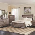 Coaster 4 Pc Bedroom - Includes: Queen Bed, Dresser, Mirror, Chest - Gray
<999- Queen>  <$1099- King>
Nightstand Available - $149-
