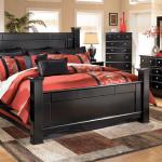 Ashley 4 Pc Bedroom - Includes: Queen Bed, Dresser, Mirror, Chest - Also Available In King - "Almost Black"
<$1399- Queen>  <$1499- King>
Nightstand Available - $199-