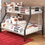 Ashley Twin/Full Bunkbed - Black and Gray Metal
$399-