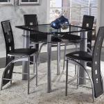 5 Pc Counter Height Dinette - $549-
Crown Mark 1770T-4242 Black