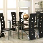 7 Pc Dining Set - $749- [Also Availabe with Red Chairs]
Cramco Valencia 7PD Black