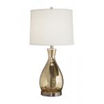 Bernards Lamp Pair - Gold Glass
$149-