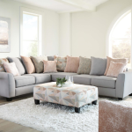 2 Pc Sectional - $1799-
Albany 0484-63/65 Ash Rose